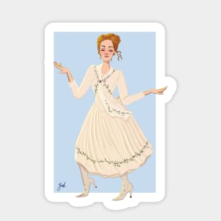 Brianna dancing twist Sticker